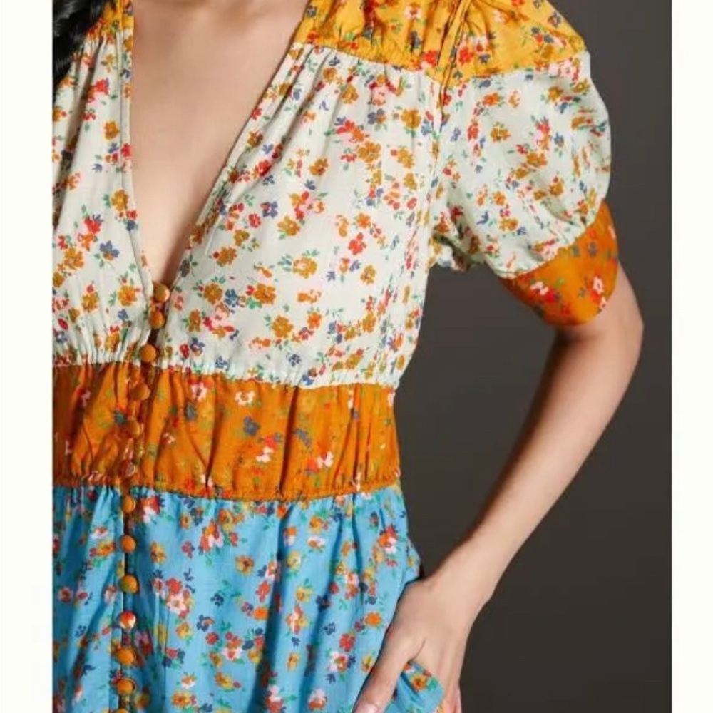 Anthropologie Tiered and True XS worn once.